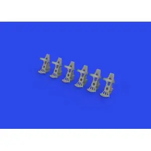EDUARD 1 32 Luftwaffe rudder pedals 3D PRINTED Soddisfatti O Rimborsati