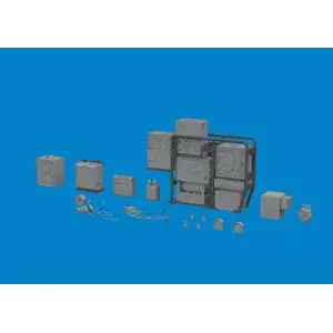EDUARD 1 35 Sd.Kfz.251/6 Ausf.C radio equipment 3D PRINT Subito Disponibile