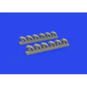 Ultima Occasione EDUARD 1 48 Bell P-39 Airacobra exhaust rounded PRINT