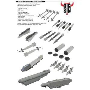 Promozione EDUARD 1 48 BIG SIN Fairchild A-10A Thunderbolt II armament