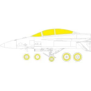 EDUARD 1 48 Boeing F/A-18F Hornet TFace Masking tape Economico