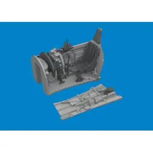 EDUARD 1 48 Curtiss P-40E Warhawk cockpit late seat PRINT Esclusivo