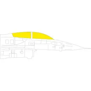 Promo Stagionale EDUARD 1 48 General-Dynamics F-16I SUFA Masking tape