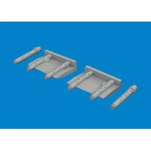 Saldi EDUARD 1 48 Grumman F4F-4 Wildcat gun barrels 3D-Printed