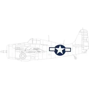Nuovo Arrivo EDUARD 1 48 Grumman FM-2 national insignia Masking Tape