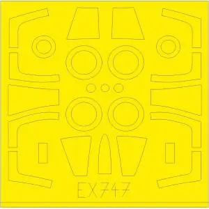 EDUARD 1 48 Lockheed F-104DJ Starfighter Masking tape Promo Stagionale