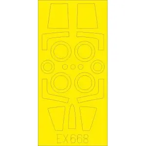 Offerta EDUARD 1 48 Lockheed F-104J Starfighter Masking tape