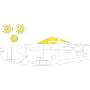 Pagamento Sicuro EDUARD 1 48 Lockheed P-38J Lightning Masking tape