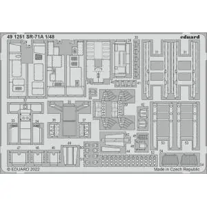 EDUARD 1 48 Lockheed SR-71 Blackbird interior Promo Stagionale