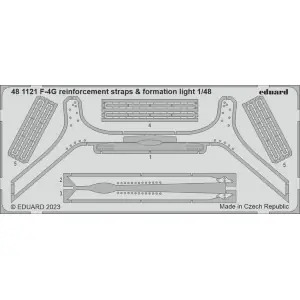 Ultima Occasione EDUARD 1 48 MDD F-4G Phantom reinforcement straps & lights