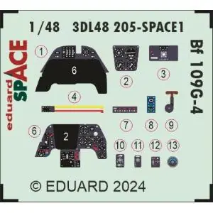 Compra Online EDUARD 1 48 Messerschmitt Bf 109G-4 SPACE
