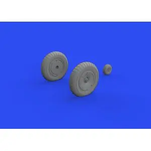 Nuovo Arrivo EDUARD 1 48 Messerschmitt Me-163B wheels