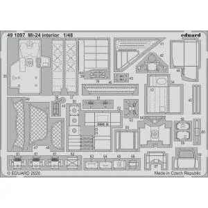 Must-Have EDUARD 1 48 MI-24 INTERIOR