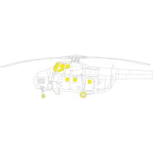 EDUARD 1 48 Mil Mi-4 TFace Masking tape Offerta Lampo