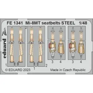 Direttamente Dal Produttore EDUARD 1 48 Mil Mi-8MT seatbelts STEEL