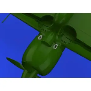 EDUARD 1 48 Mitsubishi A6M3 Zero exhausts 3D PRINTED Direttamente Dal Produttore