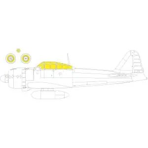 Prezzo Conveniente EDUARD 1 48 Mitsubishi A6M3 Zero Type 32 Masking Tape