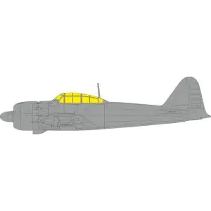 EDUARD 1 48 Mitsubishi A6M5 Zero TFace Masking Tape Super Prezzo