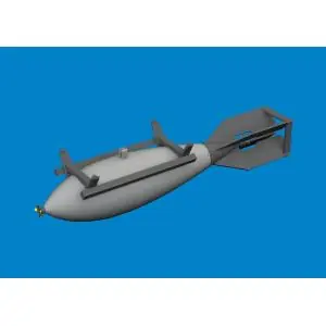 Promozione EDUARD 1 48 Mitsubishi A6M5/A6M7 Zero 500kg bomb 3D-Printed