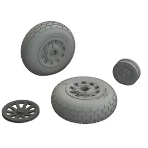 EDUARD 1 48 North American P-51B/C Mustang wheels block trea Compra Oggi Stesso