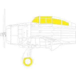 Scelto Dai Clienti EDUARD 1 48 Seversky P-35 Masking tape