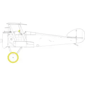 EDUARD 1 48 Sopwith Camel Masking tape Più Venduto