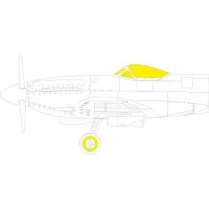 Novità EDUARD 1 48 Supermarine Seafire F.XVII Masking Tape