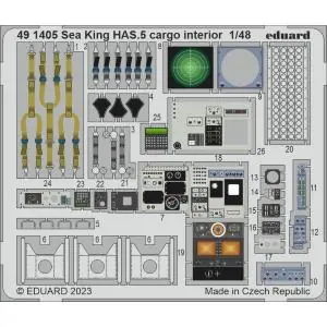 EDUARD 1 48 Westland Sea King HAS.5 cargo interior Affare