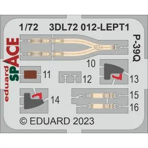 Direttamente Dal Produttore EDUARD 1 72 Bell P-39Q Airacobra SPACE 1/ -3D Decals + PE