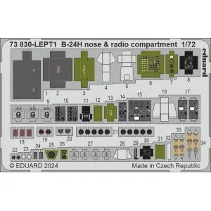 Subito Disponibile EDUARD 1 72 Consolidated B-24H Liberator nose & radio comp.