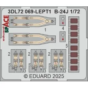 EDUARD 1 72 Consolidated B-24J Liberator SPACE Prezzo Ridotto
