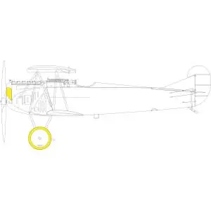 Affare EDUARD 1 72 Fokker D.VII (OAW) Weekend Masking Tape