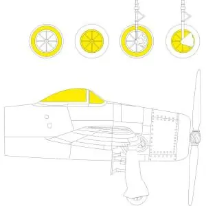 Compra Oggi Stesso EDUARD 1 72 Grumman F8F-1 Bearcat Masking Tape