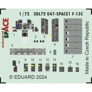 Saldi EDUARD 1 72 McDonnell F-15C Eagle SPACE