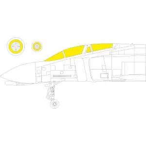 EDUARD 1 72 McDonnell F-4C Phantom II Masking Tape Consegna Rapida