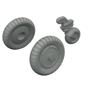 Popolare EDUARD 1 72 Messerschmitt Bf-109G-6 wheels