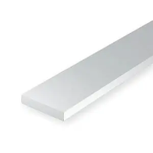 Non Perdere EVERGREEN (35cm) Strisce di Polystyrene bianco opaco mm. 0,25 x 4,8 (10 per confezione)