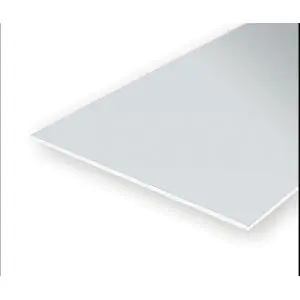 EVERGREEN Fogli di Polystyrene Bianco (15cm x 30cm) 2,5mm Spessore (1 sheet per confezione) Acquista Ora