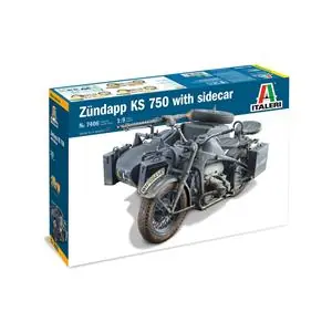 Novità ITALERI 1/9 Zundapp KS 750with sidecar