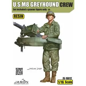 Offerta Speciale Jason Studio 1/16; U.S. M8 Greyhound gunner figure