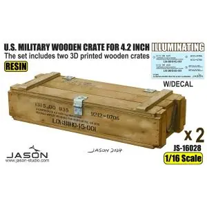 Offerta Speciale JASON Studio U.S. wooden crate for 42. inch illuminating 1 16