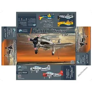 Quantità Limitata KITTY HAWK 1/32; T-28C Trojan