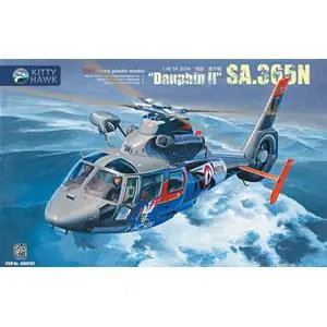KITTY HAWK 1/48; DAUPHIN II Sa.365F Affare