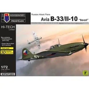 Promozione Kovozavody Prostejov 1 72; Avia B-33 / IL-10 "Beast"