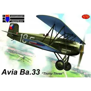 Kovozavody Prostejov 1 72; Avia Ba.33 "Thirty-Three" Esclusivo
