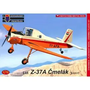 Kovozavody Prostejov 1 72; Let Z-37A Cmelák "Export" Quantità Limitata