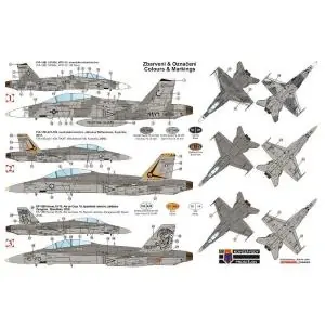 Kovozavody Prostejov 1 72; McDonnell Douglas F/A-18B Hornet "Low-vis" Esclusivo