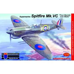Affare Kovozavody Prostejov 1 72; Spitfire Mk.Vc "Four Barrels over Malta"
