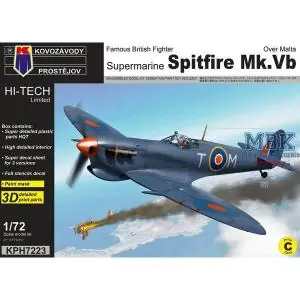 Consegna Rapida Kovozavody Prostejov 1 72; Supermarine Spitfire Mk.Vb "Over Malta"