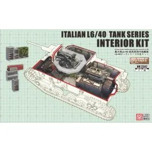 Prezzo Di Fabbrica LANMO Model 1 35 Internal Structure Kit Carro Armato L6/40